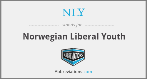 What is the abbreviation for norwegian liberal youth?